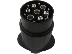 13 Pin Truck Trailer Plug - Round