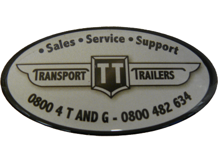 Transport Transport Trailer - Reflective Label