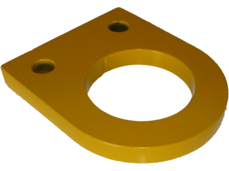 Bolt-On Ferry Tie Down Lug - Yellow