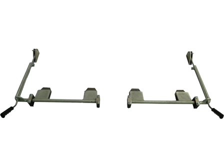 Taildoor double lock Bar Kit (Left and Right - Full Kit) - Alloy Bin